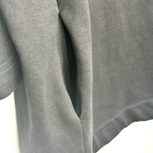 Long Tall Sally Womens Sweater Long Sleeve 1/4 Zip Pullover Black Size Medium - Picture 10 of 16